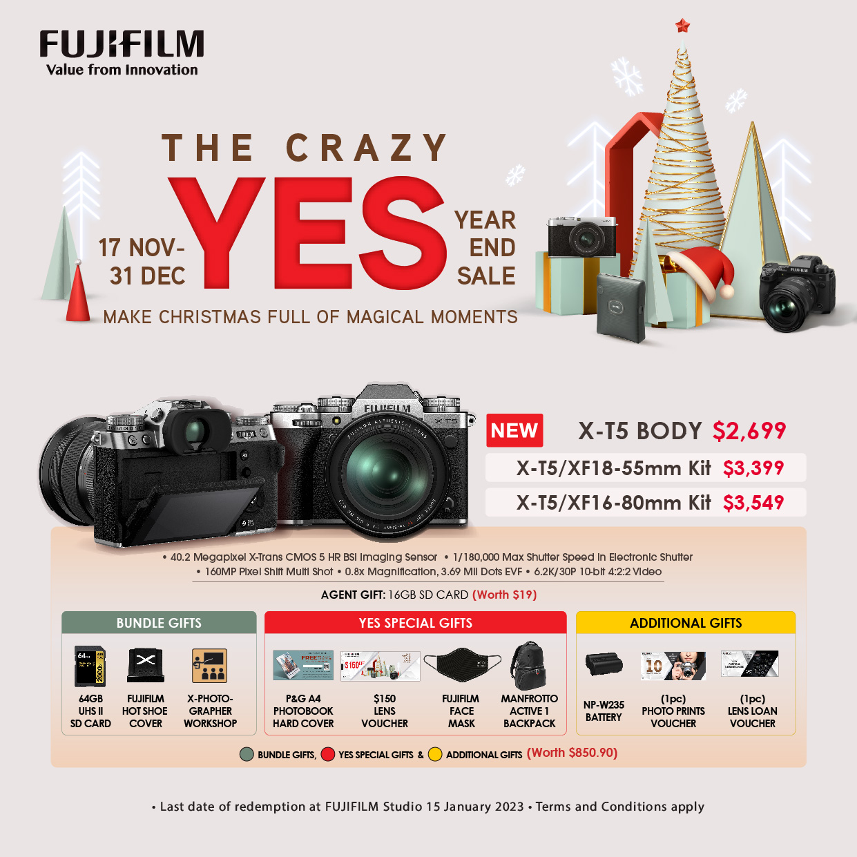 X-T5 YES Promotion _17 November to 31 December 2022_ _1_
